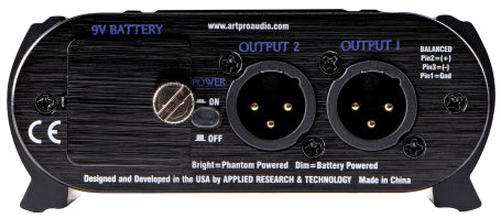 ART Pro Audio Active DI Box DUALXDIRECT