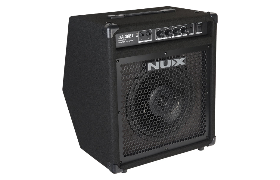 NUX Nu-X Personal Monitor Amplifier Portable Electronic Drum Monitoring With Bluetooth DA-30BT