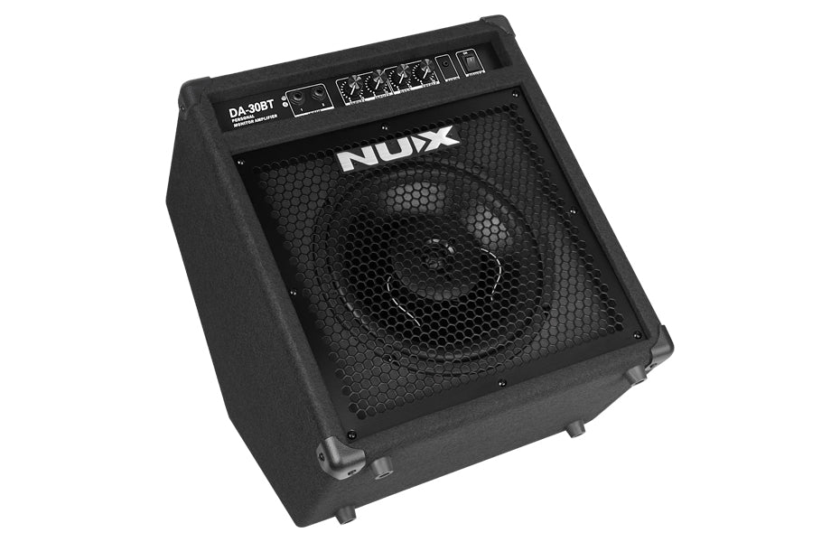 NUX Nu-X Personal Monitor Amplifier Portable Electronic Drum Monitoring With Bluetooth DA-30BT