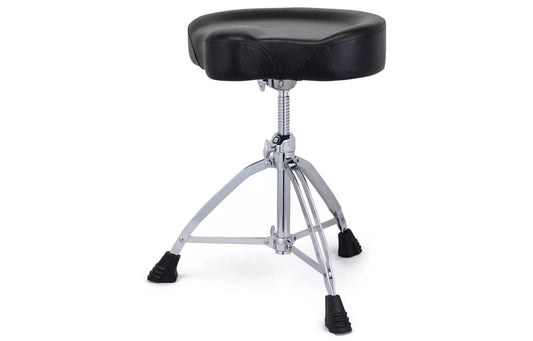Mapex T855 Saddle Top Double-Braced Drum Throne - Black
