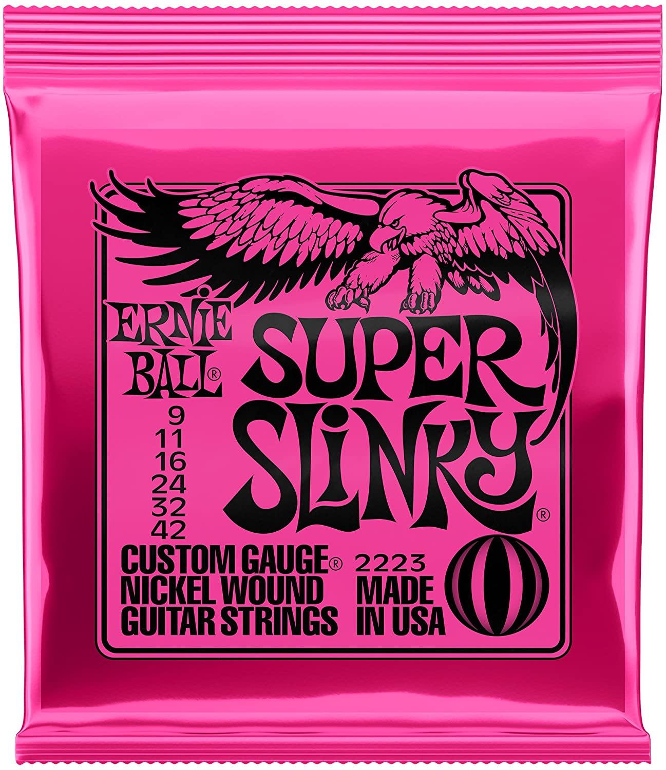 Ernie Ball Slinky Series Nickel Wound Electric Guitar Strings - Rockit Music Canada