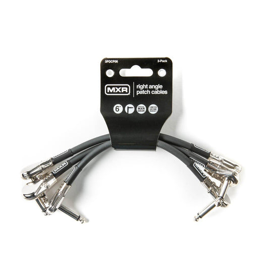 Dunlop 6" Pedalboard Patch Cable 3-pack - Rockit Music Canada