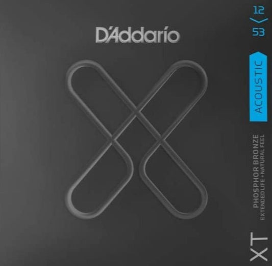 D'Addario XT Coated Phosphor Bronze Acoustic Guitar Strings