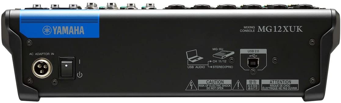 Yamaha MG12XUK 12-Channel Mixer - Knob-version of the MG12XU