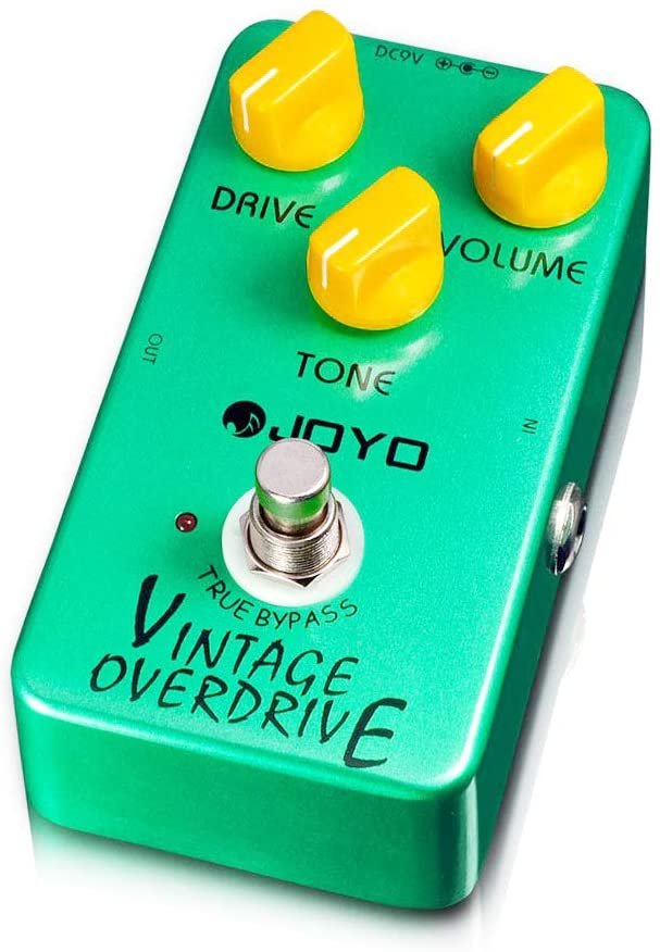 Joyo Vintage Overdrive Guitar Effect Pedal with True Bypass JF-01
