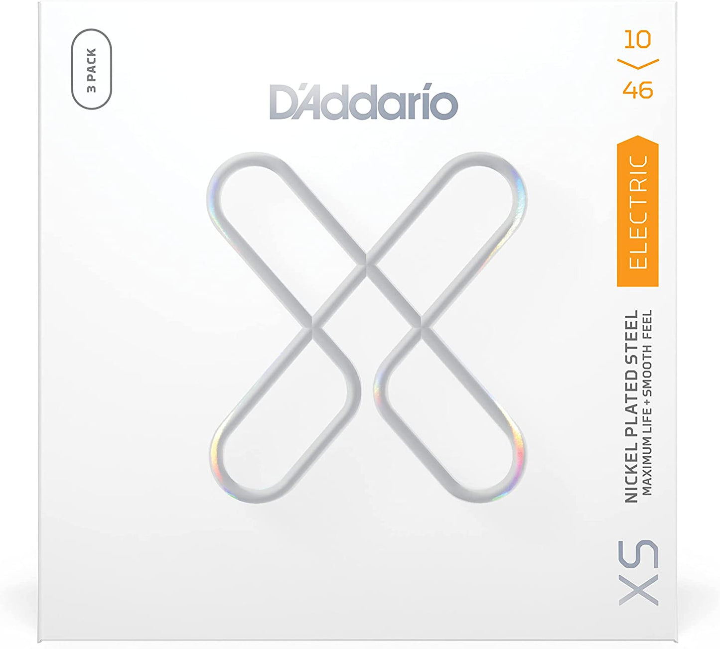 D'Addario 3-Pack XS Coated Electric Guitar Strings