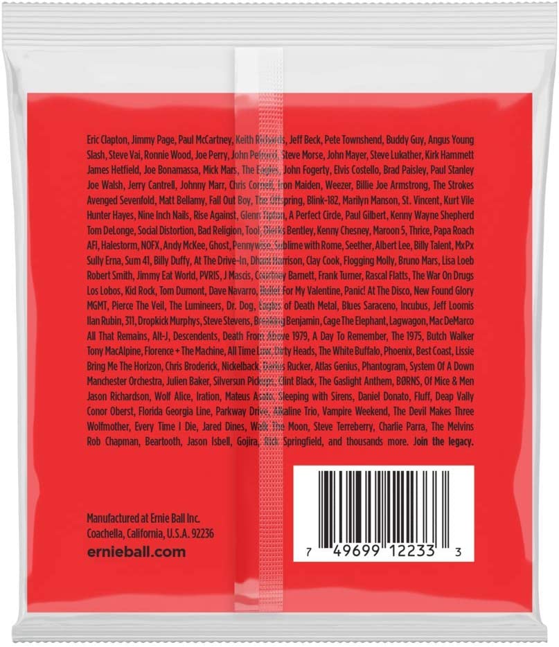 Ernie Ball 12 String Nickel Wound Electric Guitar Strings