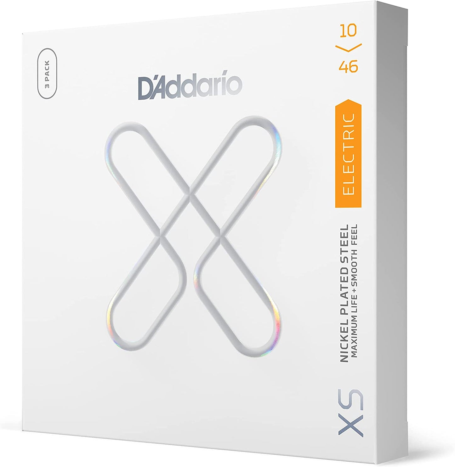 D'Addario 3-Pack XS Coated Electric Guitar Strings