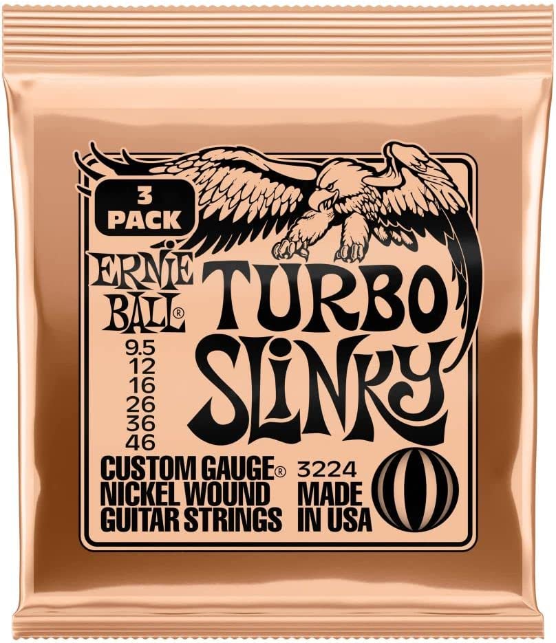 Ernie Ball Slinky Electric Guitar Strings 3 - Pac