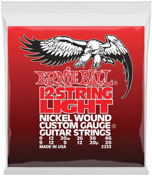 Ernie Ball 12 String Nickel Wound Electric Guitar Strings