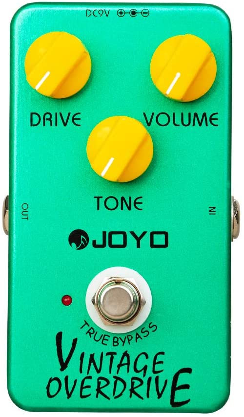 Joyo Vintage Overdrive Guitar Effect Pedal with True Bypass JF-01