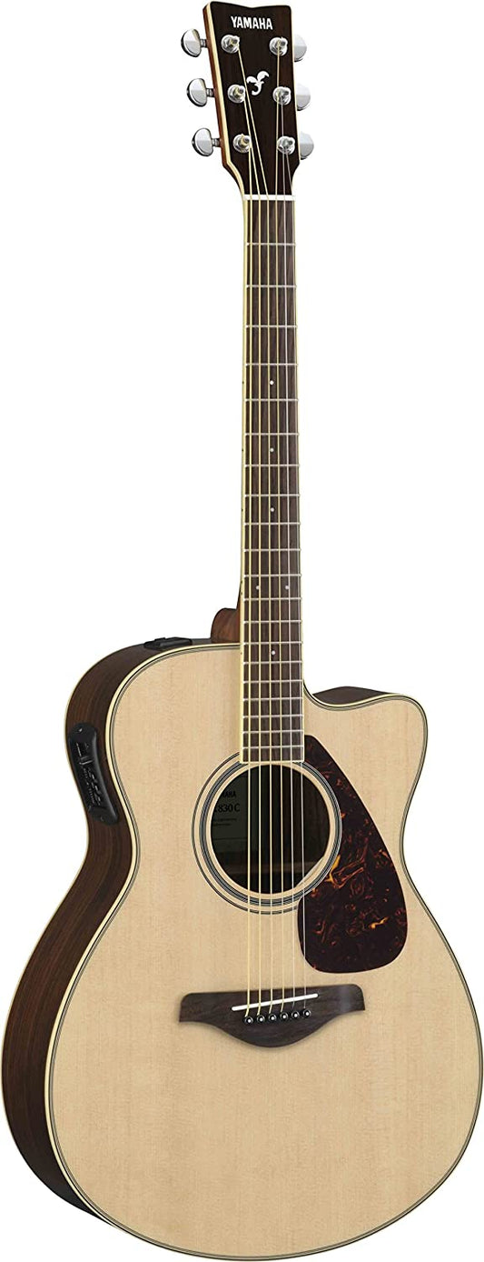 Yamaha FSX830C Folk Concert Size Acoustic Electric Guitar