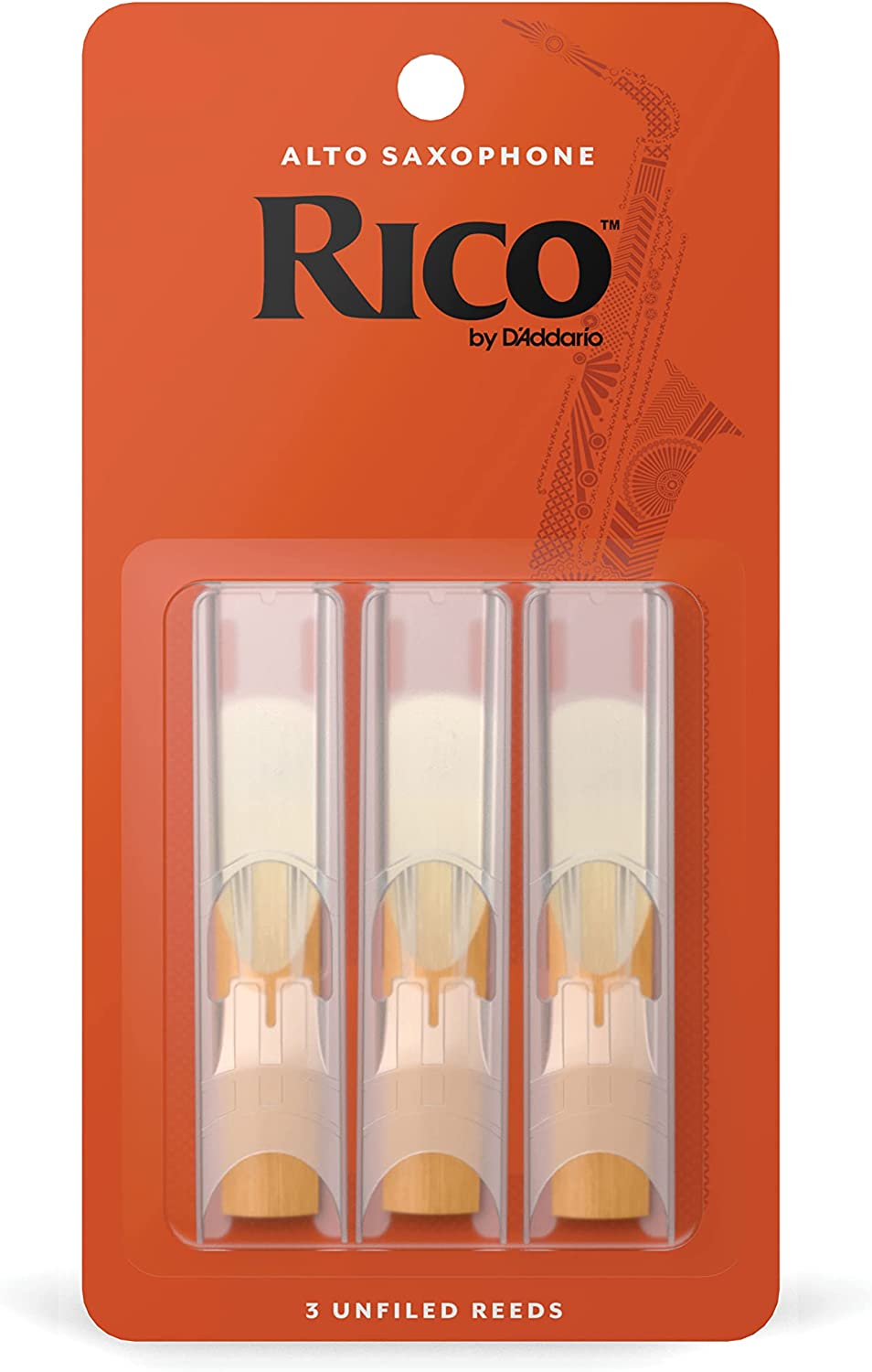 RJA0325 RICO, 3 PAK, ALTO SAX, 2.5 Reeds