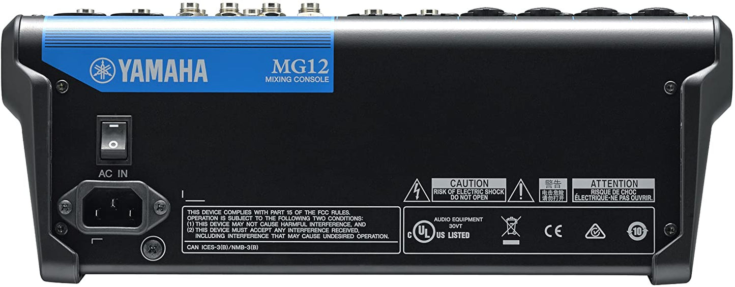 Yamaha MG12 12-Channel Mixer