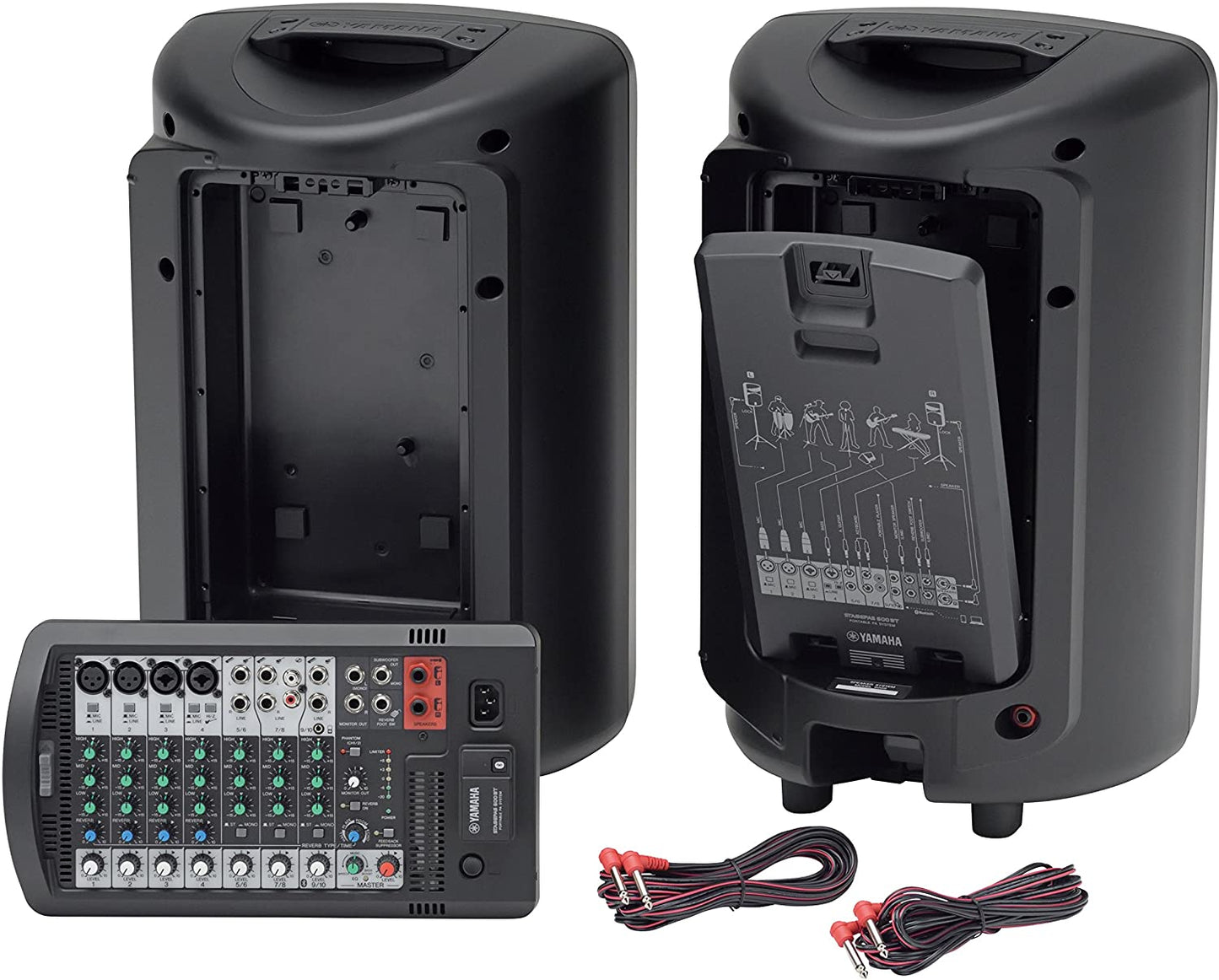 Yamaha StagePas600BT Stagepas 600 Portable PA System with Bluetooth