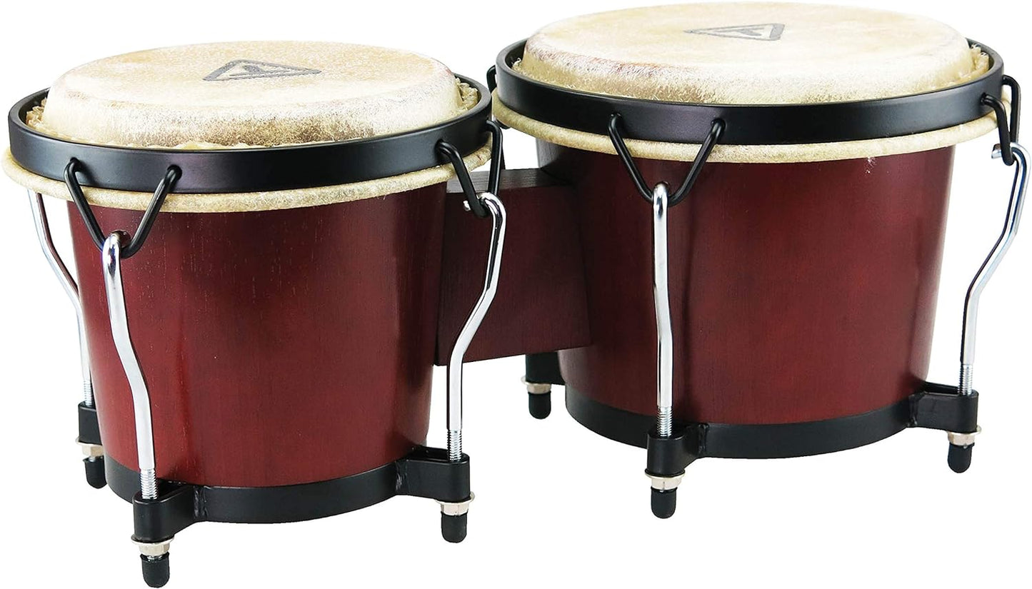 Tycoon Ritmo Bongos 6 & 7 Inch Diameter Natural