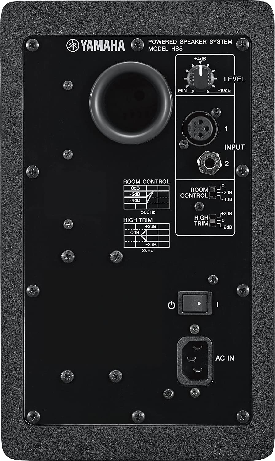 Yamaha HS5 Powered Studio Monitor - Black