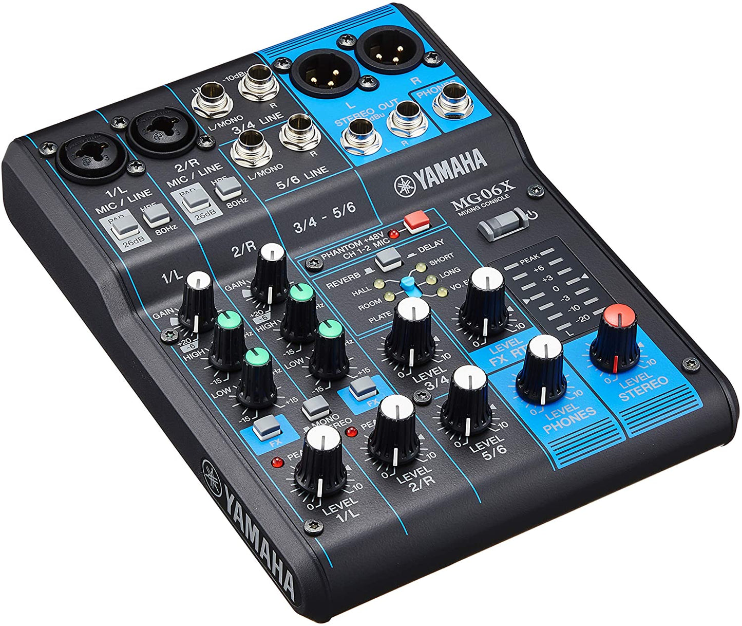Yamaha MG06X 6-Channel Mixer with FX