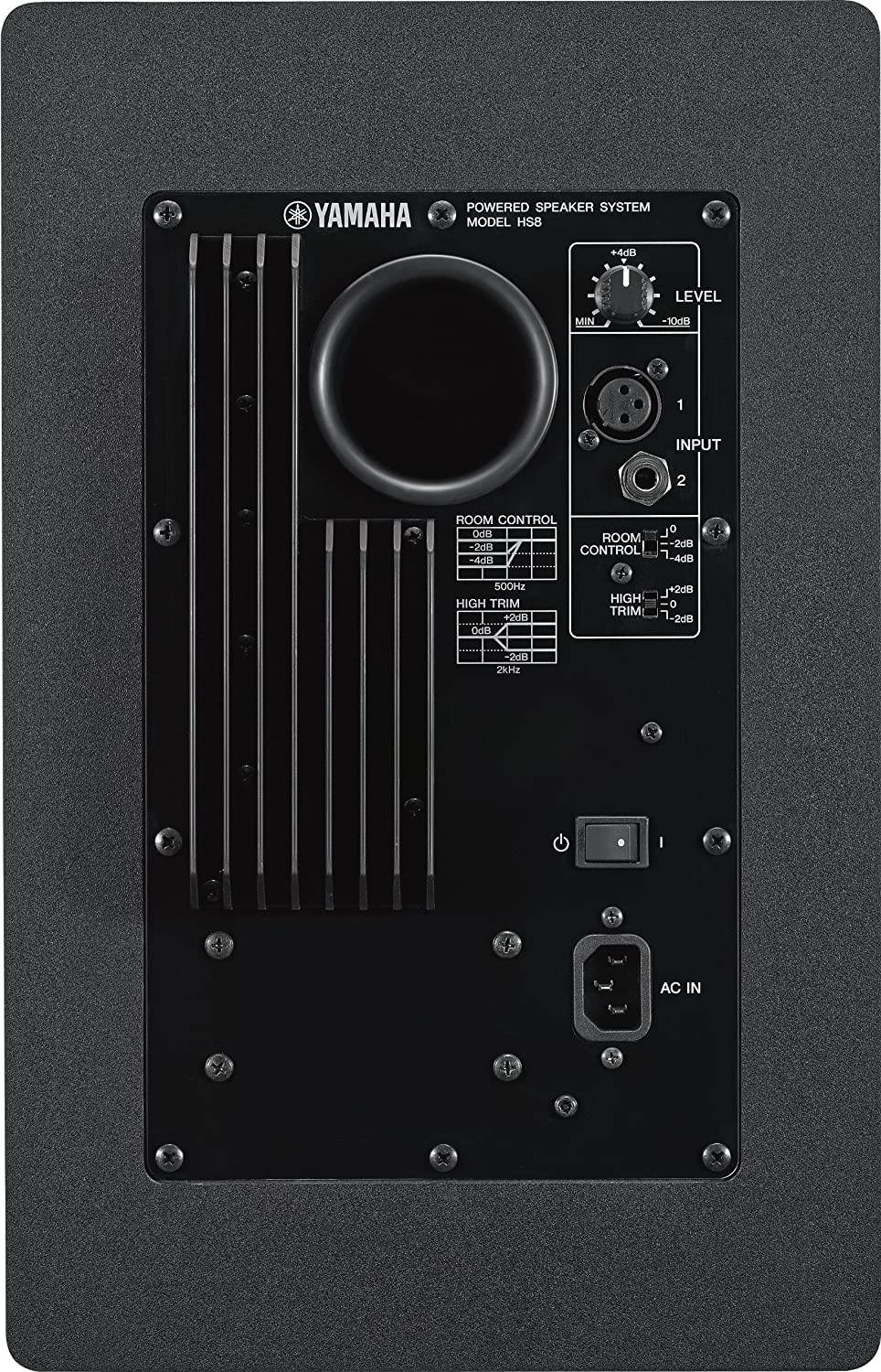 Yamaha HS8 Powered Studio Monitor - Black