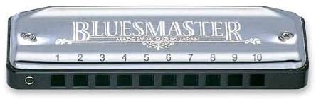 Suzuki MR-250 Bluesmaster Professional 10-Hole Diatonic Harmonica, Key of B  Flat