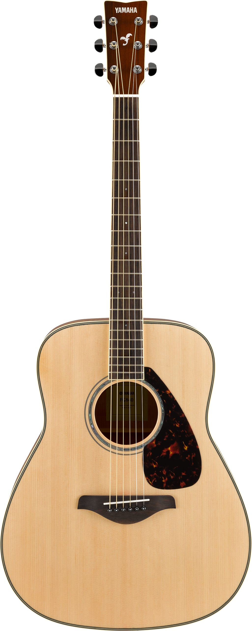 Yamaha FG840 Acoustic Guitar - Flamed Maple Back & Sides