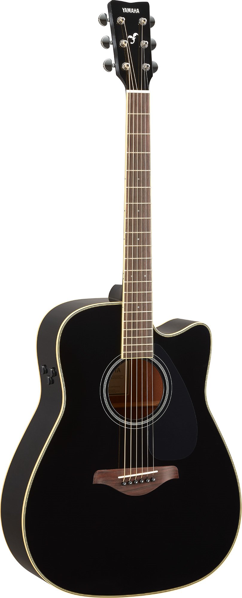 Yamaha FGCTA Cutaway TransAcoustic Guitar with Chorus & Reverb FGC-TA