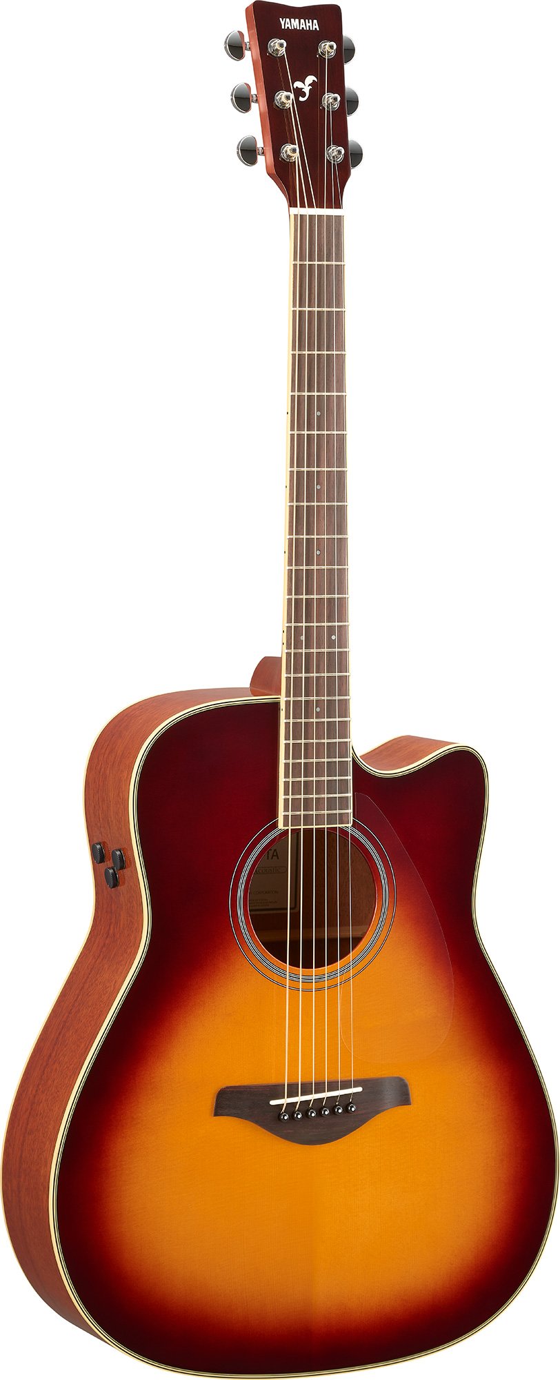 Yamaha FGCTA Cutaway TransAcoustic Guitar with Chorus & Reverb FGC-TA