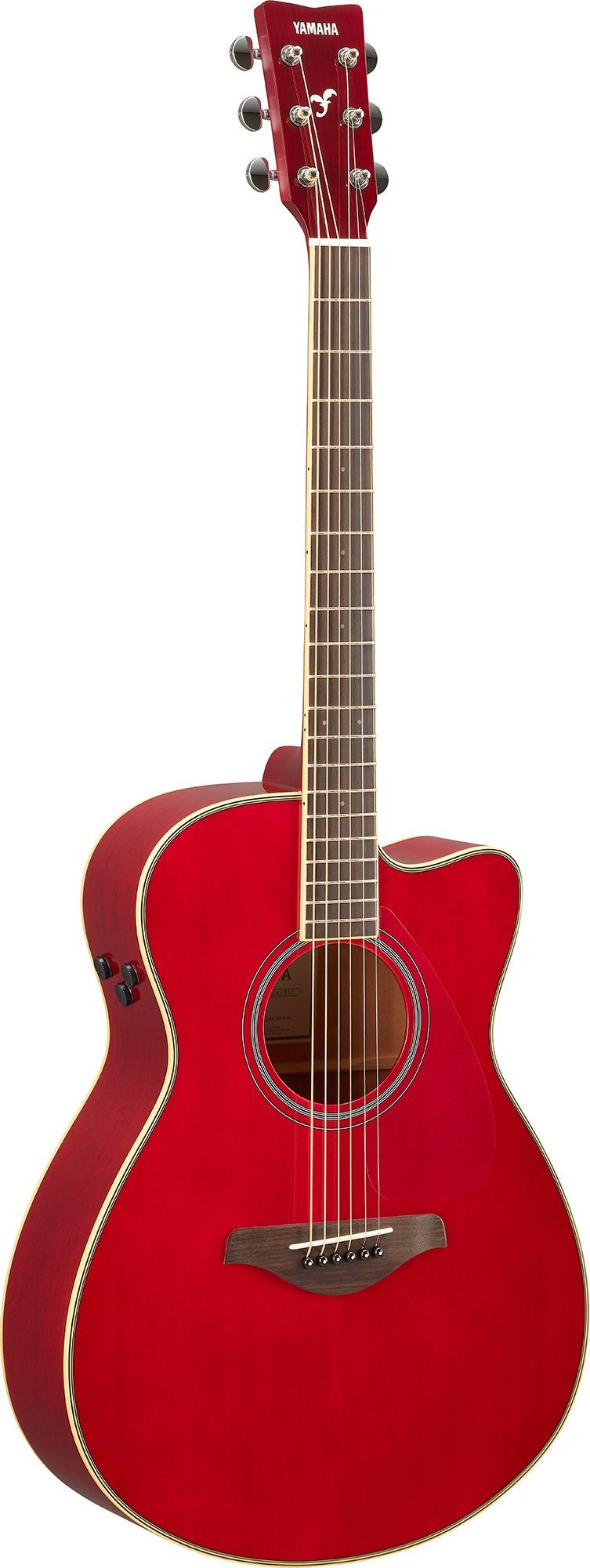 Yamaha FSCTA Concert Cutaway TransAcoustic Guitar with Chorus & Reverb FGC-TA