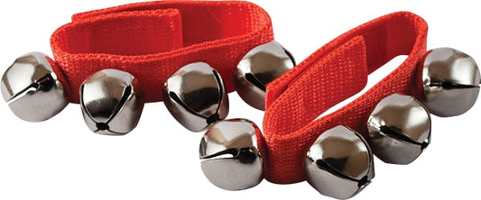 Mano Percussion Wrist Bells - Red (pair) MP-WBL-RD