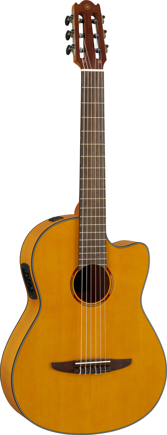 Yamaha NCX1FM Acoustic Electric Nylon String Guitar - Flamed Maple Back & Sides