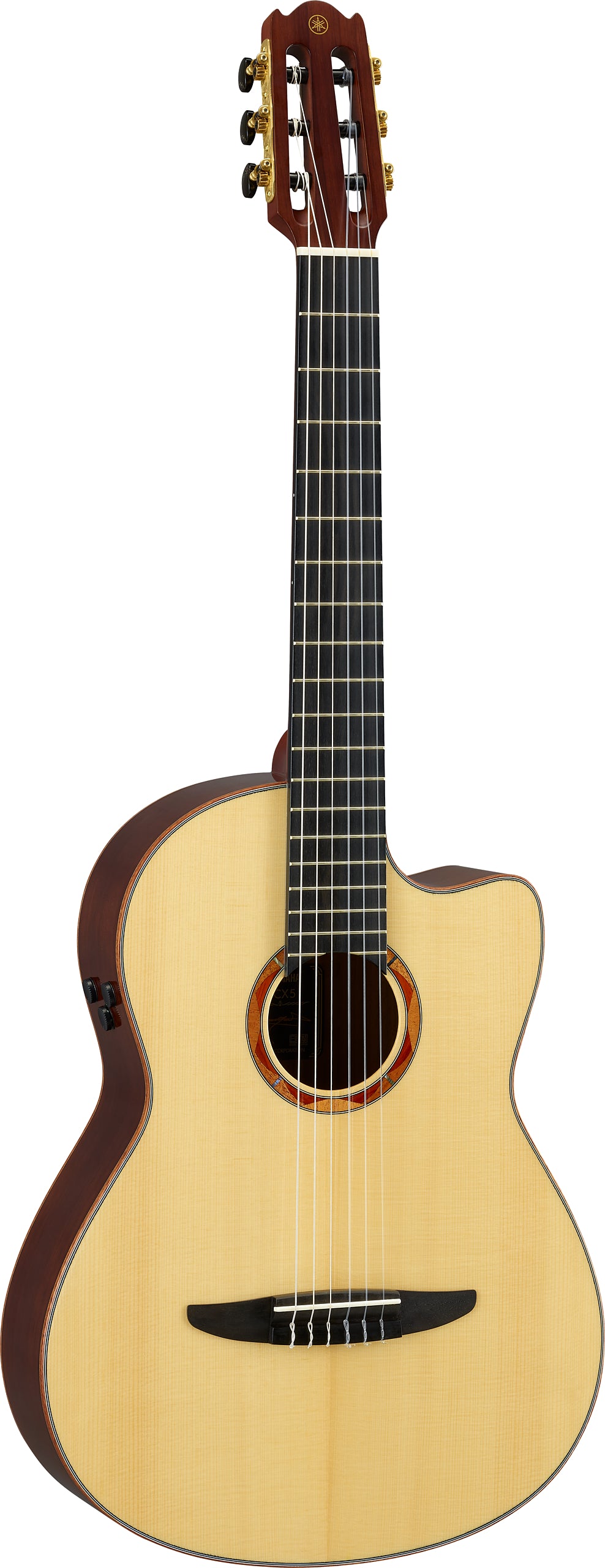 Yamaha NCX5 All-Solid Acoustic Electric Nylon String Guitar w/Case - Made In Japan