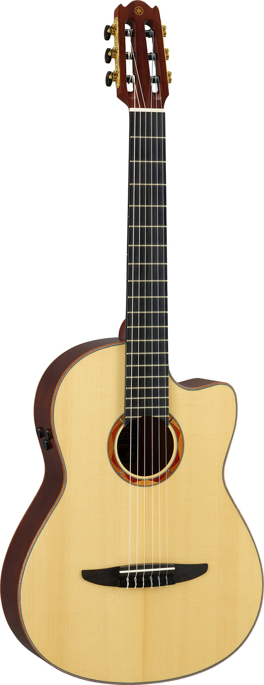 Yamaha NCX5 All-Solid Acoustic Electric Nylon String Guitar w/Case - Made In Japan