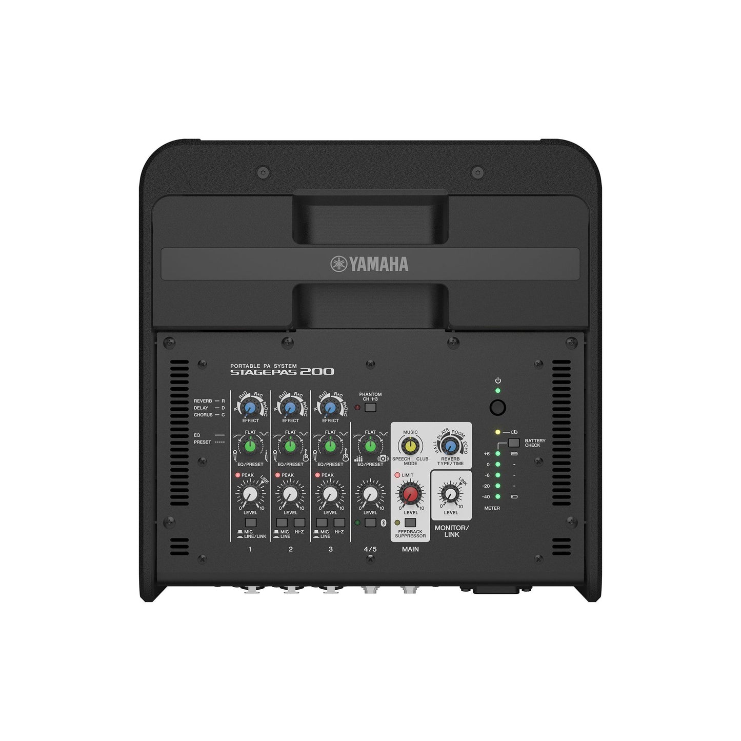 YAMAHA STAGEPAS200BTR PORTABLE PA SYSTEM with BATTERY