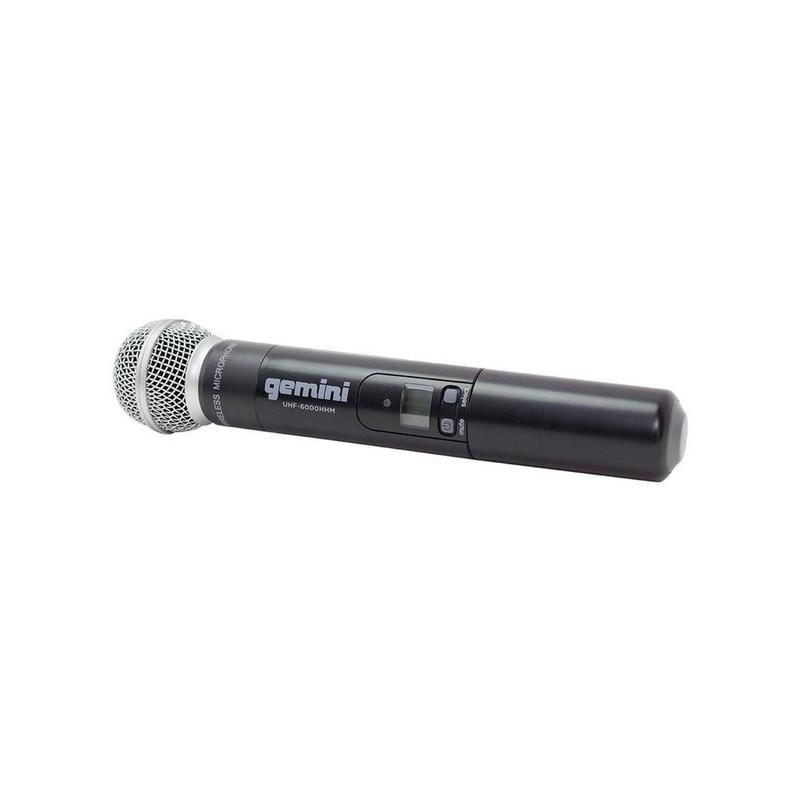 Gemini Single Channel Wireless Handheld Microphone System UHF-6100M-R2