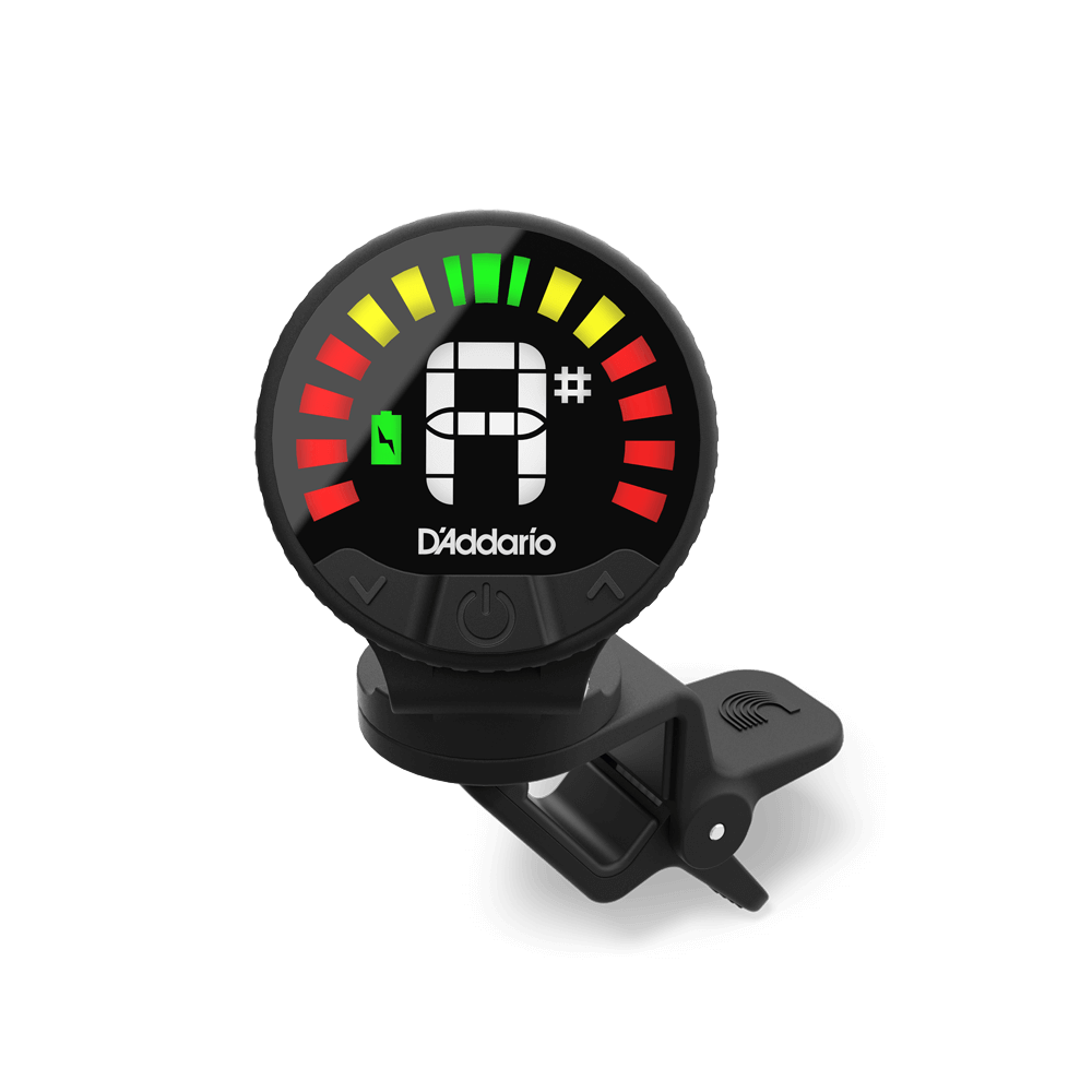 D'Addario NEXXUS 360 TUNER Rechargeable Headstock Tuner