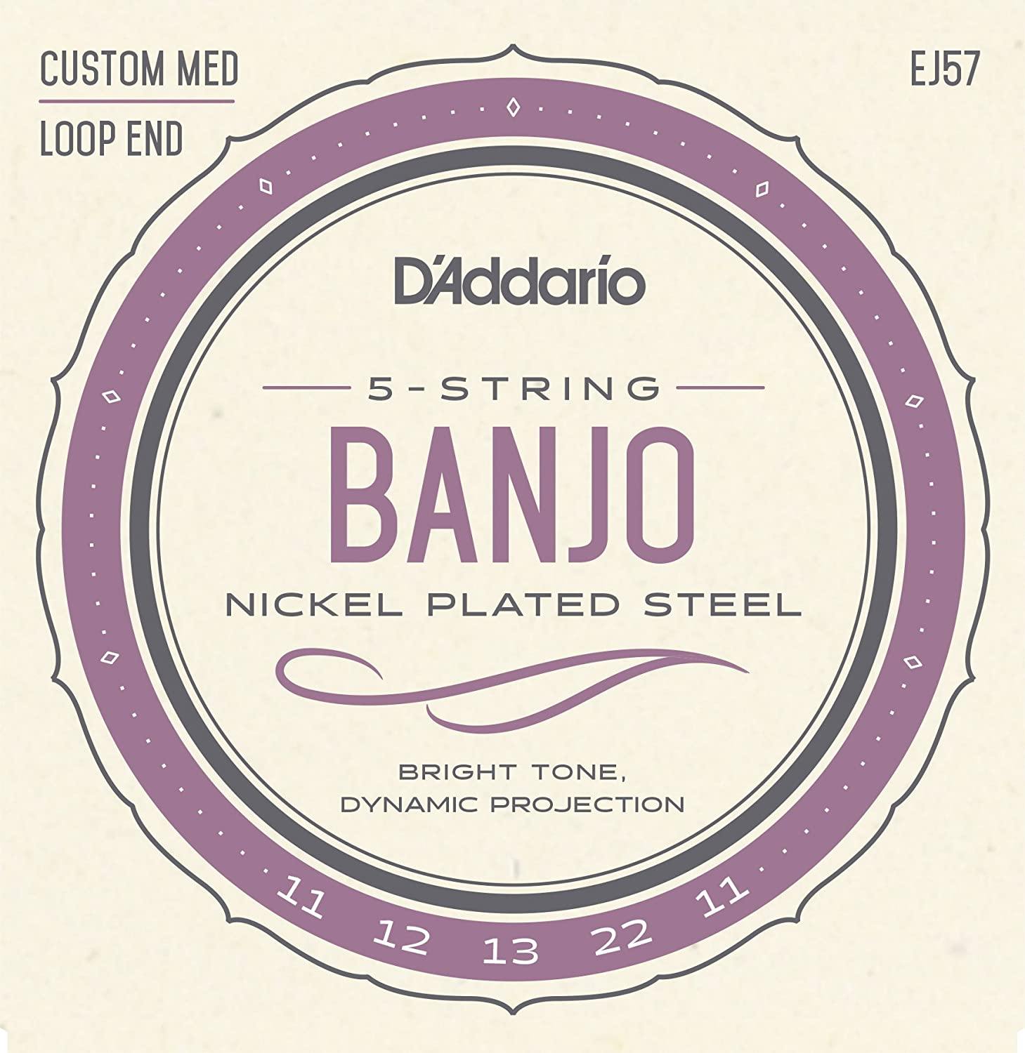D'Addario Nickel Plated Steel Banjo Strings - Rockit Music Canada