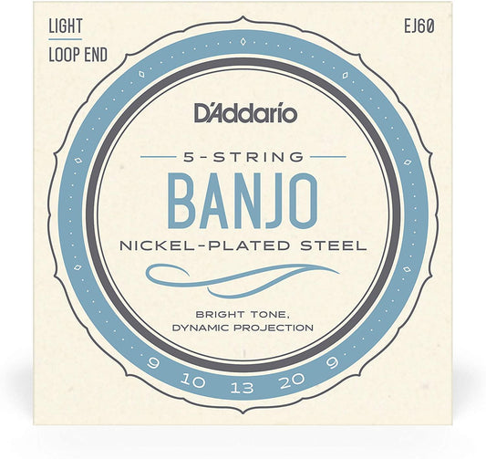 D'Addario Nickel Plated Steel Banjo Strings - Rockit Music Canada