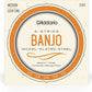 D'Addario Nickel Plated Steel Banjo Strings - Rockit Music Canada
