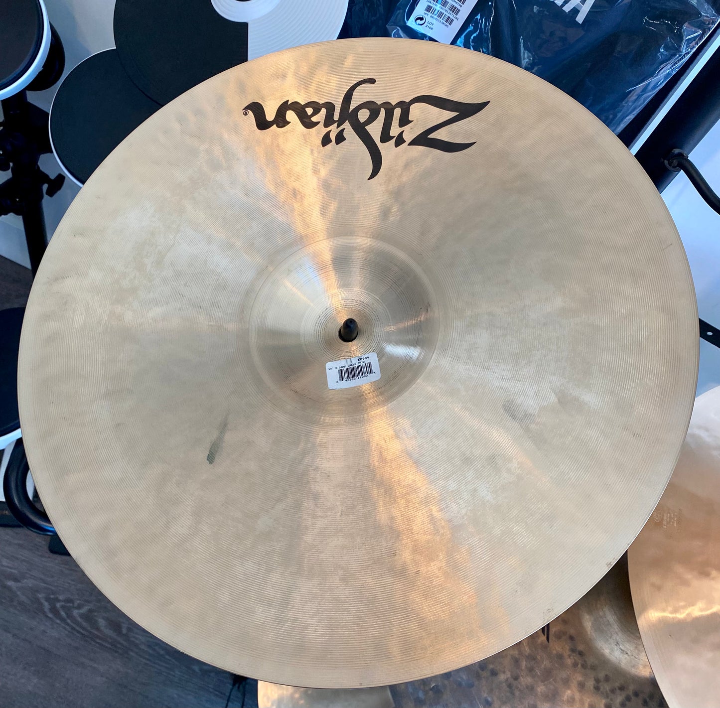 Zildjian 18" K Dark Thin Crash Cymbal K0904 - Used