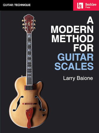 A Modern Method for Guitar Scales Berklee Guide Softcover - TAB - HL 00199318