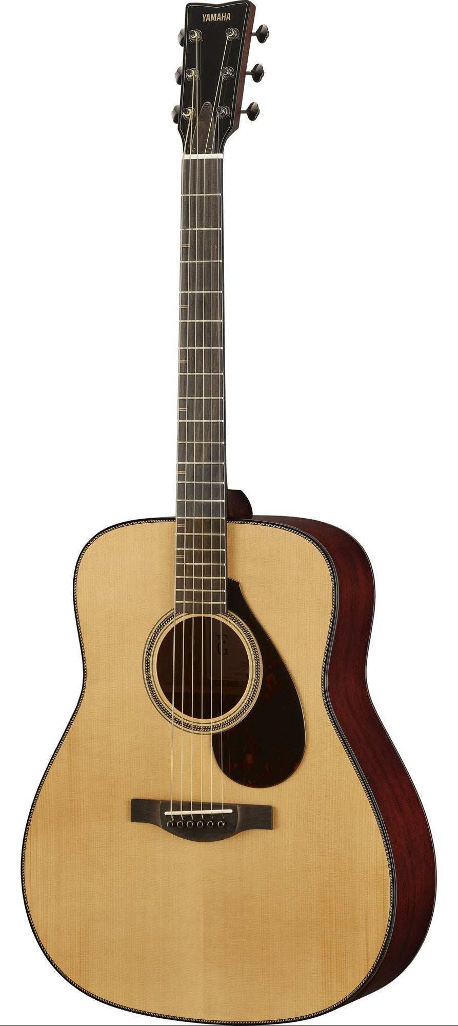 Yamaha FG9 M Premium FG Dreadnought Mahogany/Spruce Acoustic Guitar with Case FG9M