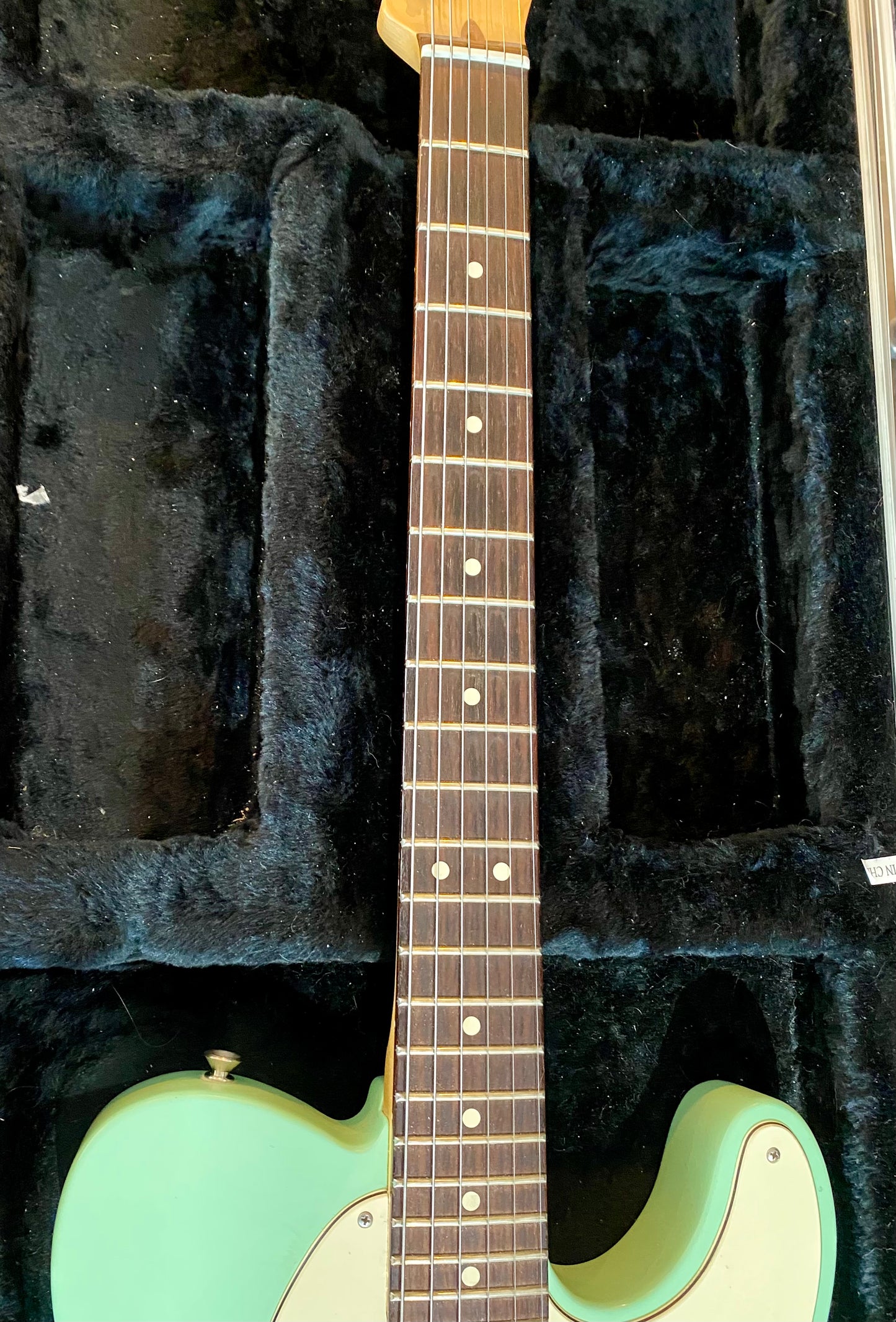 Fender American Performer, Humbucker, Rosewood, Telecaster Electric Guitar With Case - Satin Surf Green - Used