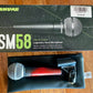Shure SM58 Unidirectional/Cardioid Dynamic Microphone - Used