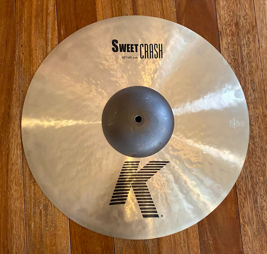 Zildjian 18" K Sweet Crash Cymbal K0704 Used Consignment