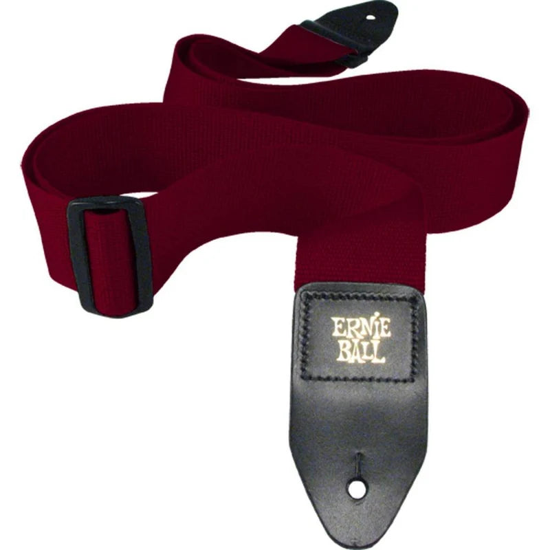Ernie Ball Polypro Guitar Strap - Burgundy 4047EB