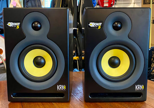 KRK Rokit 5 Powered Studio Monitors - Pair - Used Consignment