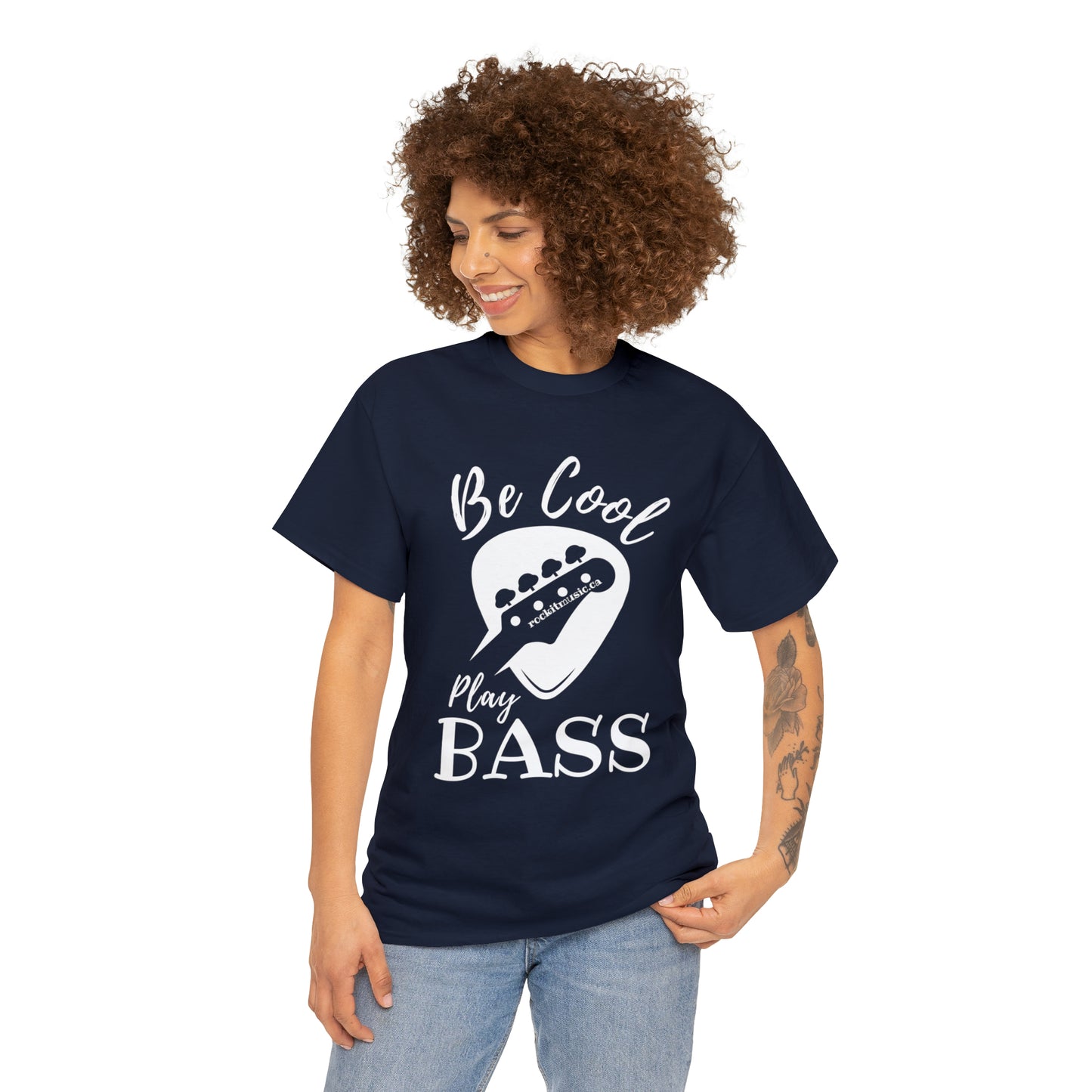 Rockit T-Shirt - Be Cool Play Bass