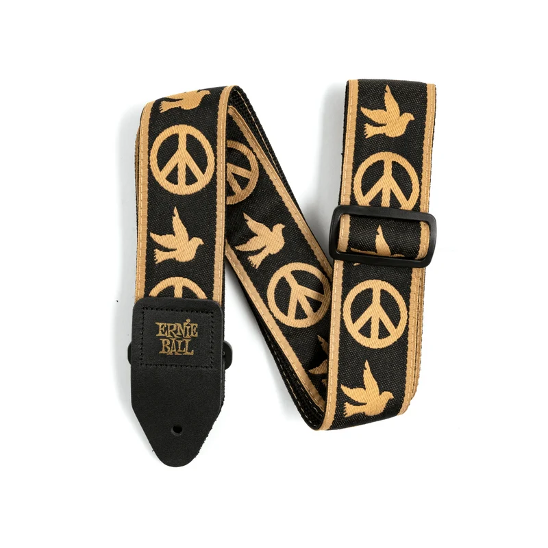 Ernie Ball Peace Love Dove Jacquard Strap 4613EB