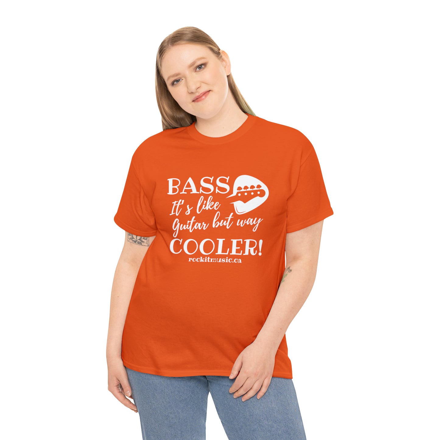 Rockit T-Shirt - Bass is Cooler