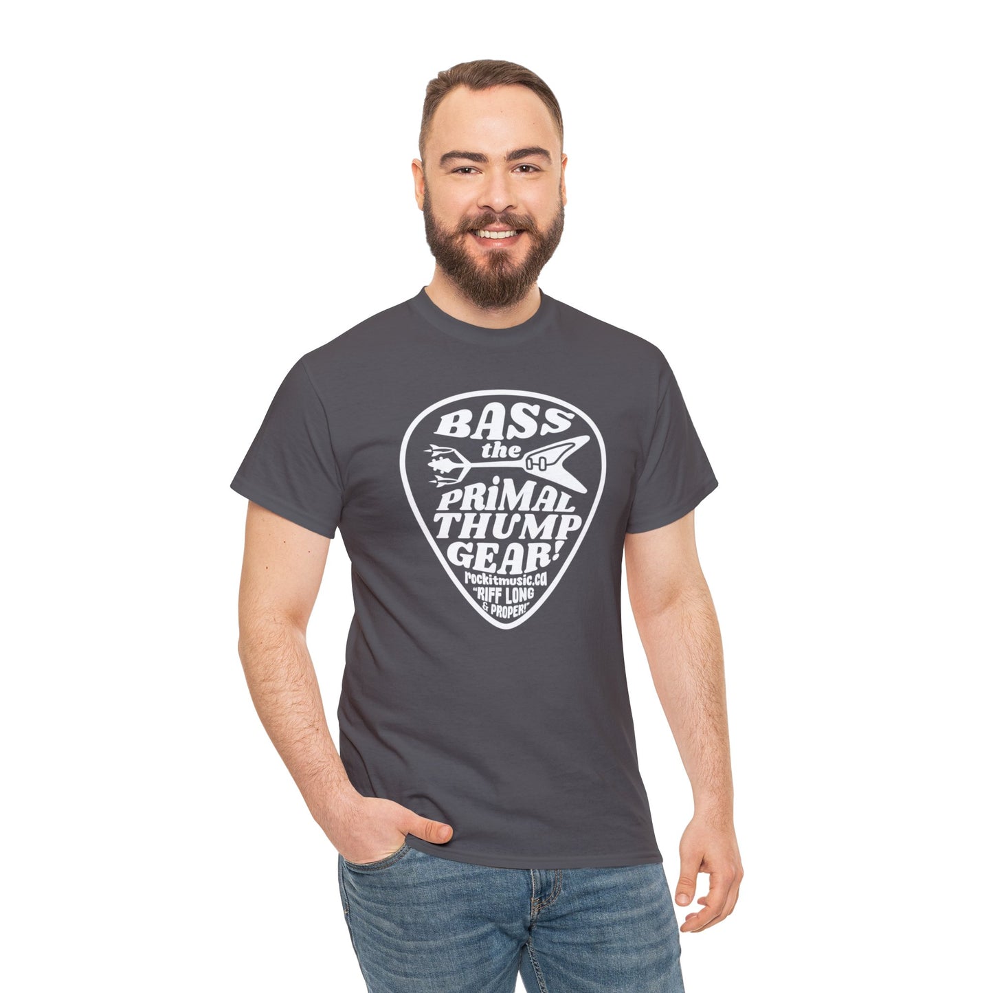 Rockit T-Shirt - Bass The Primal Thump Gear